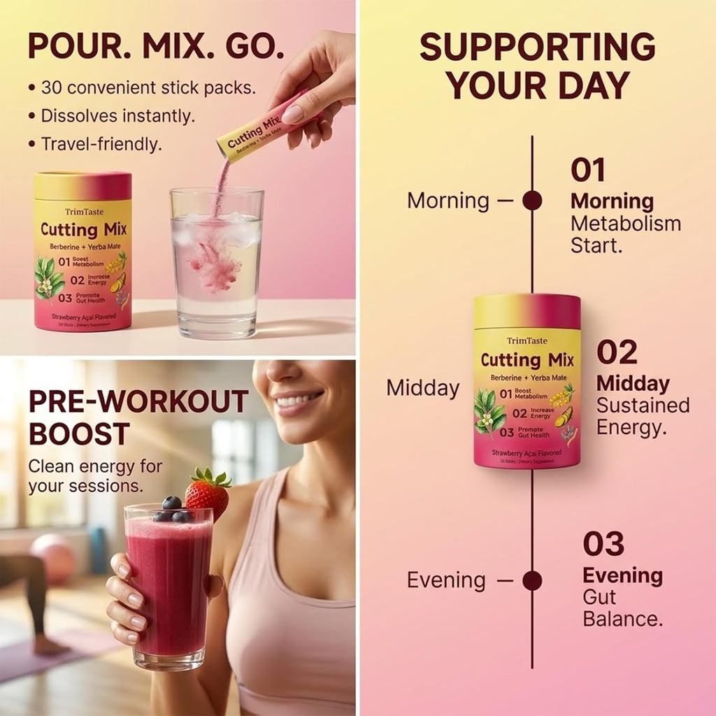 TrimTaste Strawberry Cutting Mix Powder