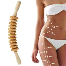 Wooden Muscle Recovery Roller Pro