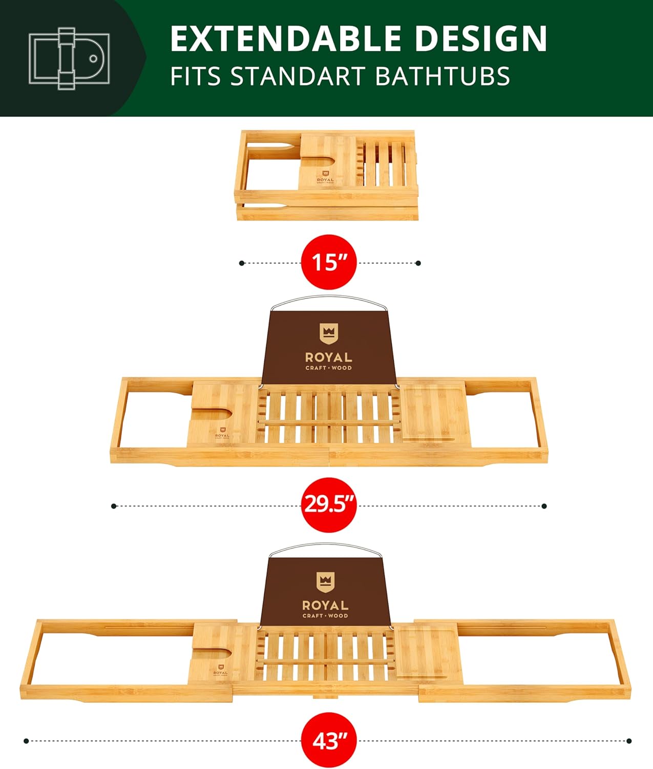 Everyday Bath Caddy Pro Tray