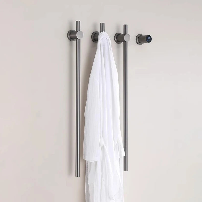 Black Smart Towel Warmer Rack