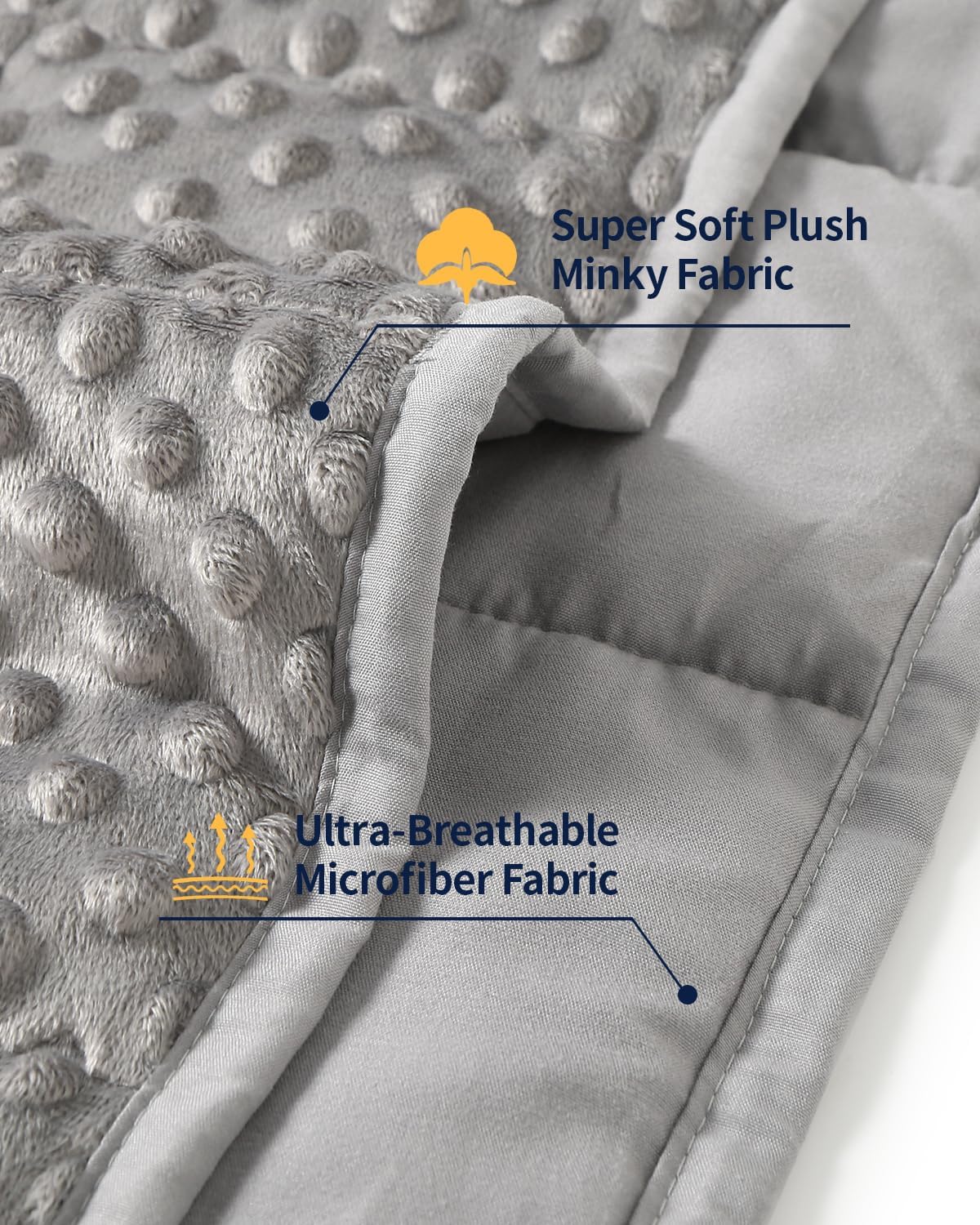 CalmThrive Heavy Comfort Weighted Blanket