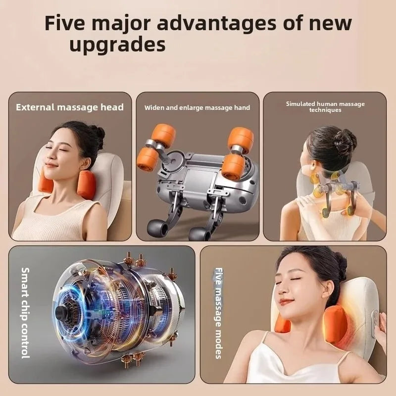 ReliefPro Wireless Massage Pillow Comfort