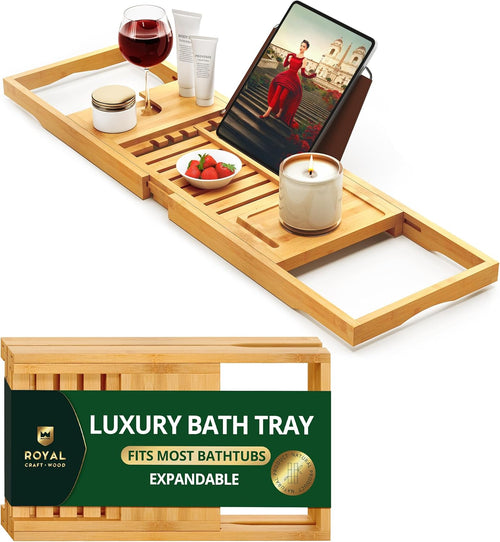 Bath Caddy Tray – Hands-Free Relaxation