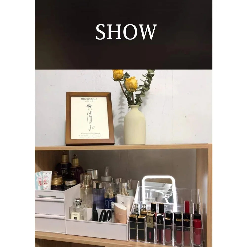 Clean Corner Cosmetic Organizer Box