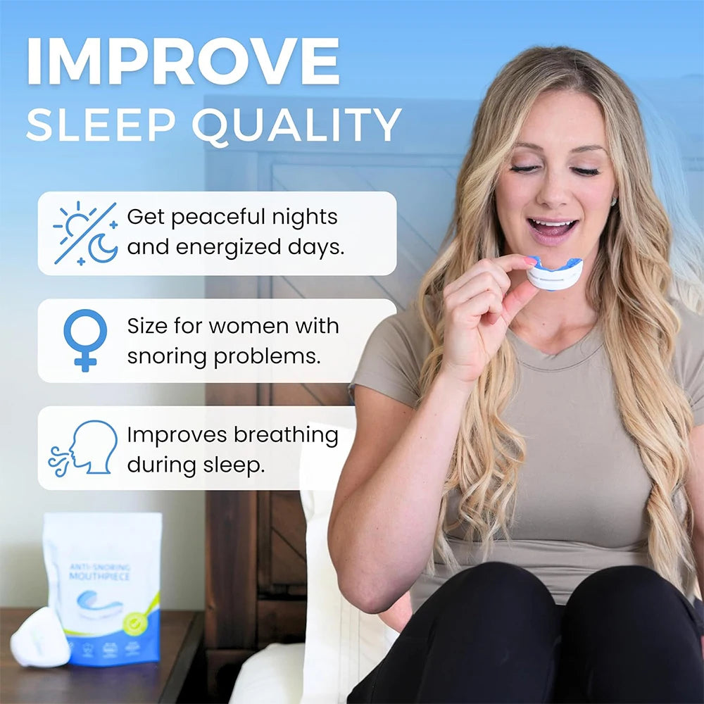 SilentSleep Adjustable Night Mouth Guard